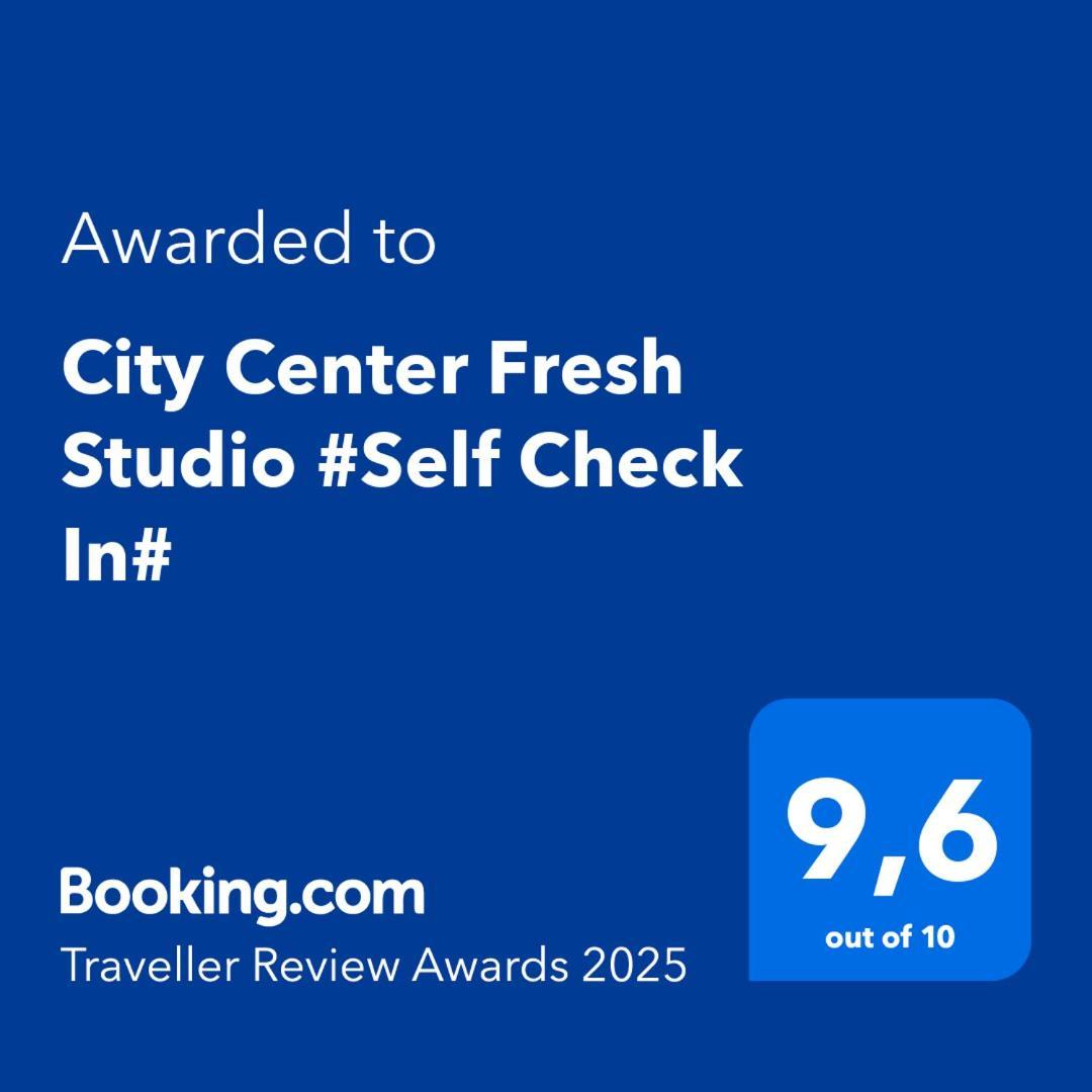 City Center Fresh Studio #Self Check In# Tessalónica Exterior foto